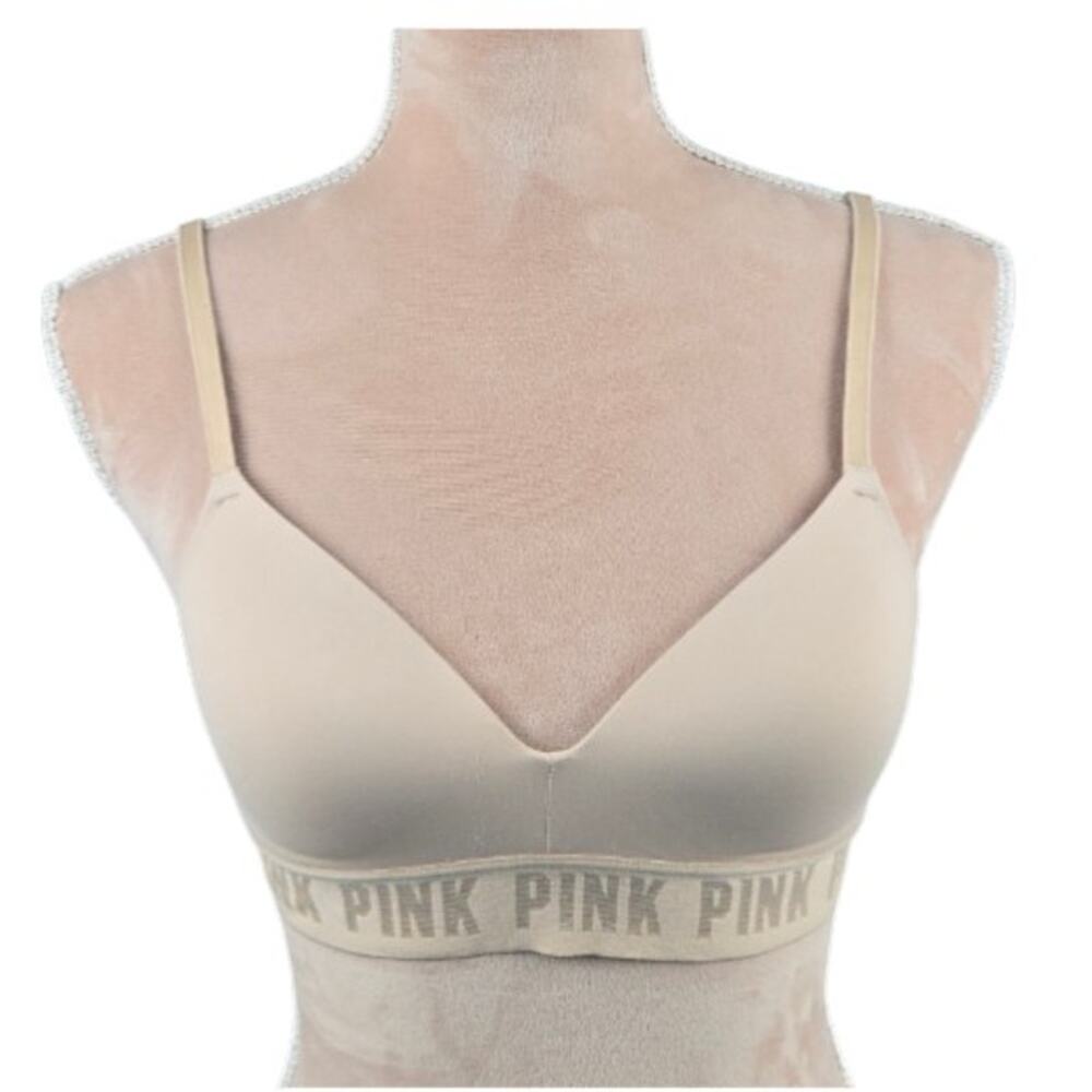 PINK Victoria's Secret Wear Everywhere Wireless Lightly Lined Bra Size 32B